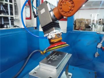 Robotic surface finishing sanding machine system