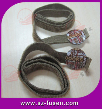 Reclosable Strong Elastic Velcro Book Carry Strap Bundling Velcro Book Strap