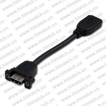 Panel Mount HDMI Splitter Cable