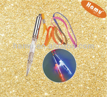 Promotional led light pen ,pen with led light