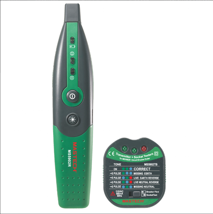 Ms5902 Mastech العلامة التجارية الرخيصة EU Socket Plug Tester