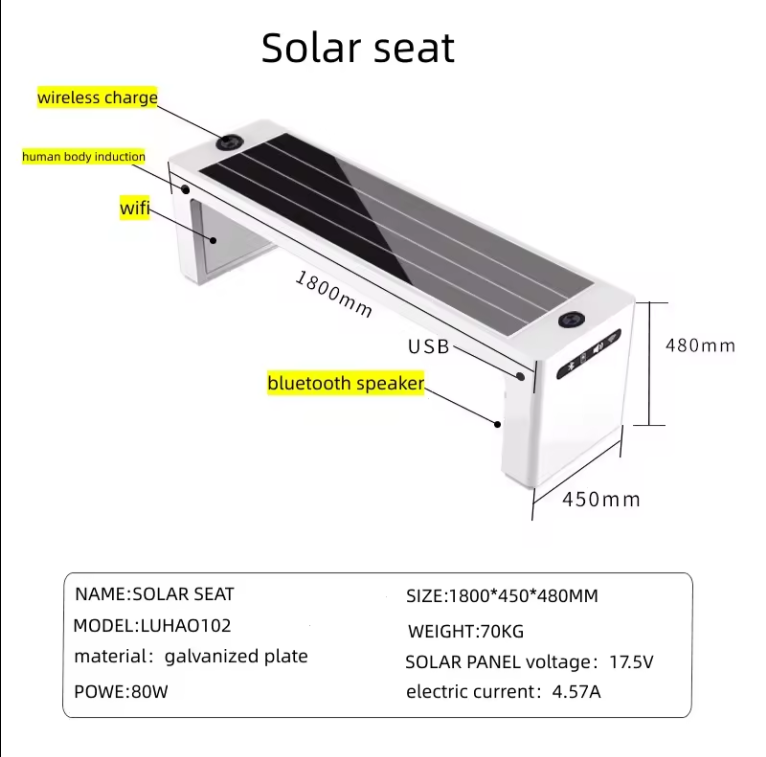 solar bench solar bench