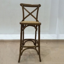 High Density Sponge Injection Cheap Rattan Bar Stools