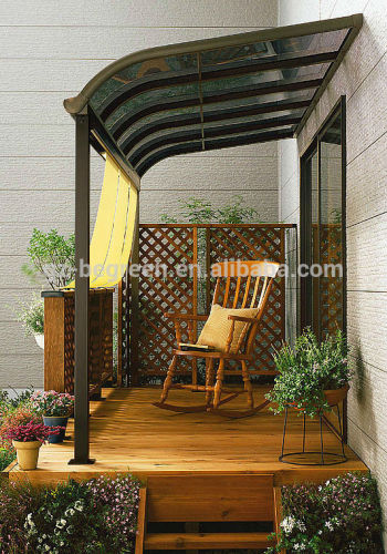 aluminum frame pavilion,plastic panel gazebo shed