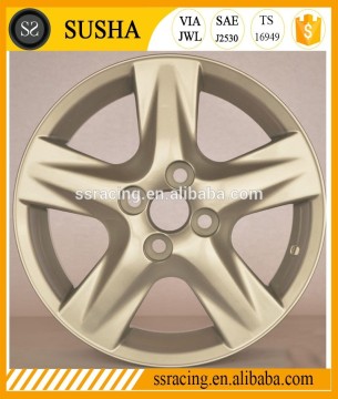 15x6.0 silver replica aluminum alloy wheels for Yaris