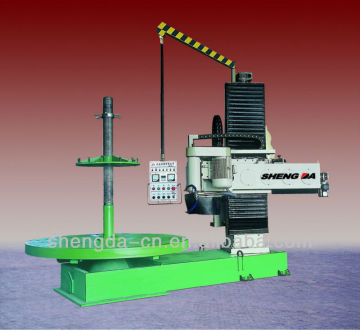 Column base cutting machine