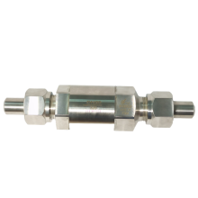 High Pressure Adjustable Check Valve & Pressure Relief Valves - Cryogenic Inline Check Valve