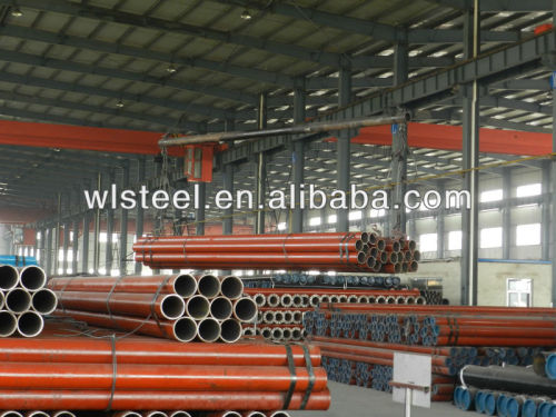 ASTMA106 Gr.B/Q235/Q345 10 inch carbon steel pipe schedule 40for fluid feeding