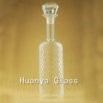 handcraft glass wine bottle /glass wine bottles wholesale,unique wine bottles