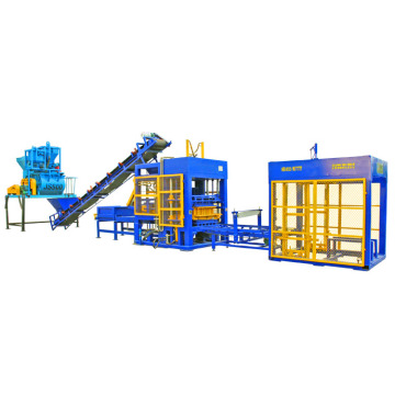 Automatic model QTJ4-25D Concrete brick making machine