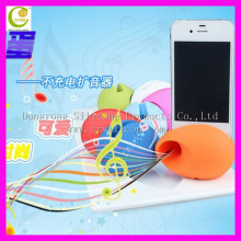 100 Branded Cell Phone Stands - Mobile Phone Stand and Speaker Megaphone