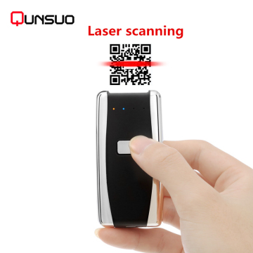 Portable Mini bluetooth barcode QR code Scanner