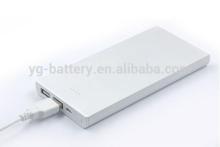 Metal Case Large Capacity Polymer Power Bank 12000 mAh Ultra Thin
