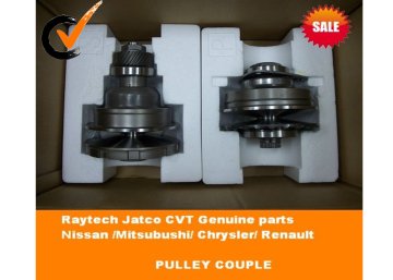 Cvt Transmission Parts Re0f10a/jf011e/cvt Parts Pulley