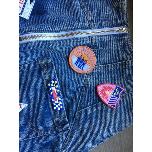 Appliques Flag Patches Vest Jacket κεντήματα