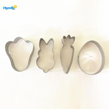 Stainless Steel Easter Cookie Cutter Set 4pcs