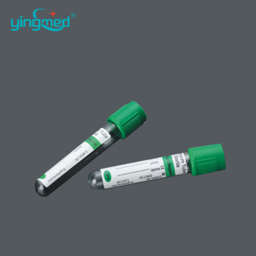 Single Use Sodium Heparin Non-Vacuum Blood Collection Tube