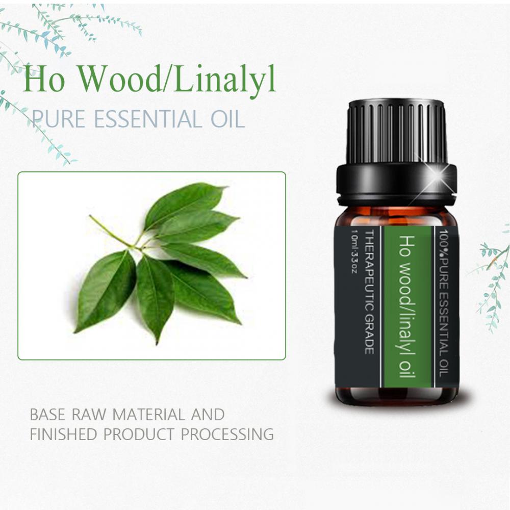 Pure Natural Organic Linalyl/Ho Wood Oil For Skincare