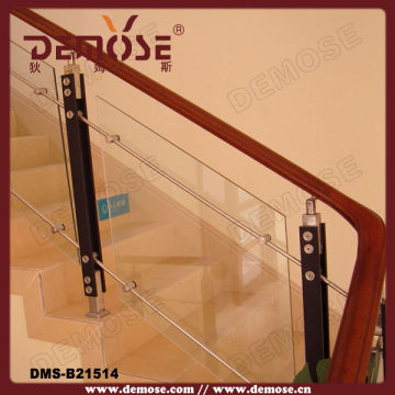 Interior Wood Glass Railing
