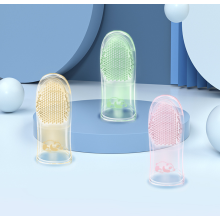 Wholesale Silicone Finger Baby Toothbrush Silicone Bristles