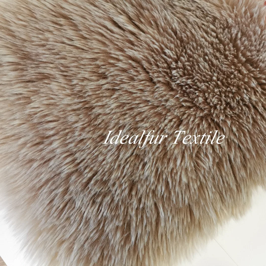 Wholesale Garment Knitted Faux Fur Sheep Fox Fur Fabric