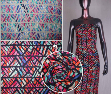 100% Rayon Reactive Printing Fabric