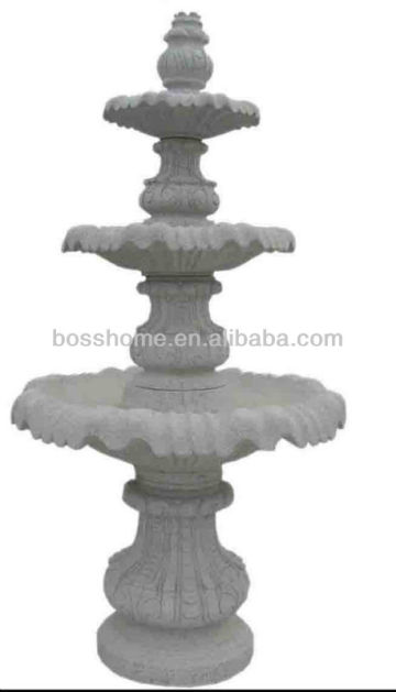 fountain, stone fountain, marble fountain