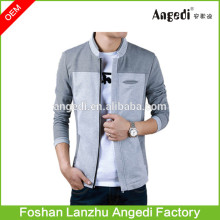 Fashionable student zipper jacket for cool boys running jacket