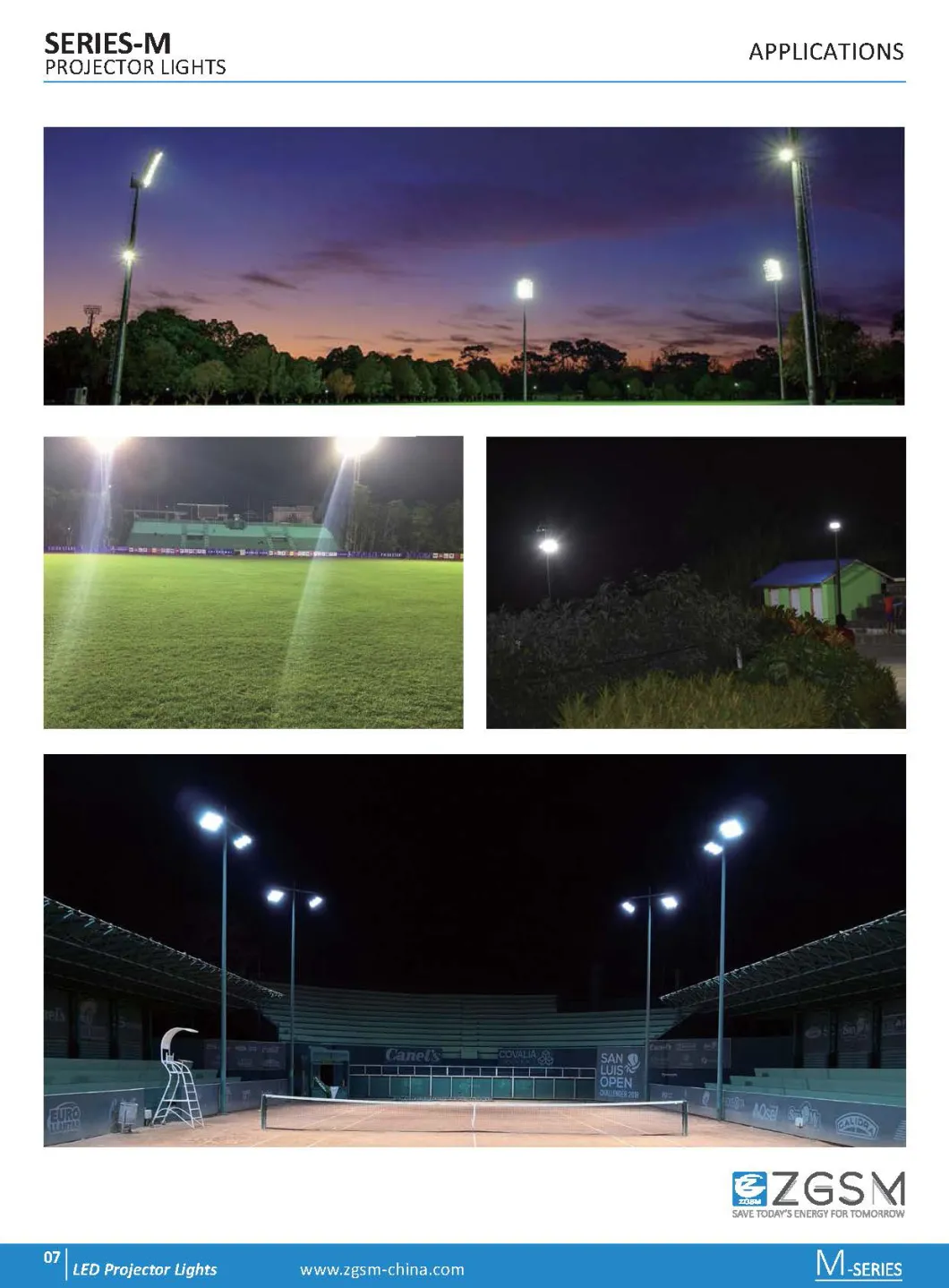 280W 250W 300W LED Flood Light with Narraw Beam Angle for Stadium Lighting