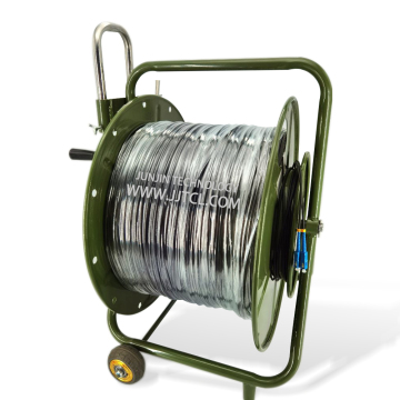 Mobile pre-terminated optical outdoor extension cable cord reel