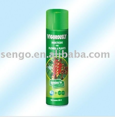 Insecticide spray for flowers and plants