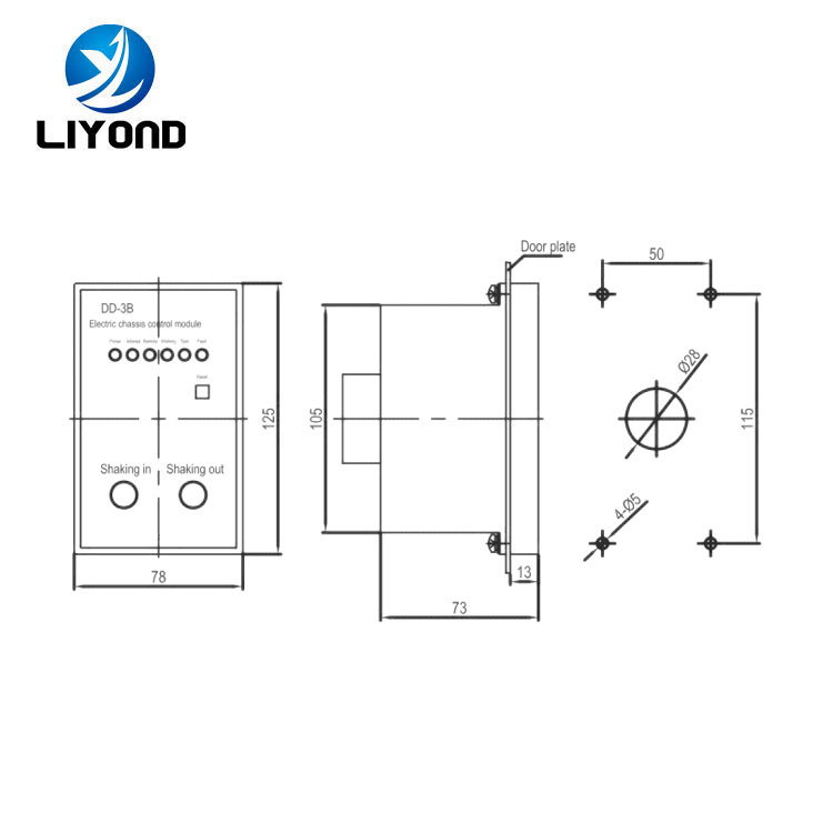 DD-3B Controller Module for Electric Earthing Switch and Motor VCB Chasis Truck