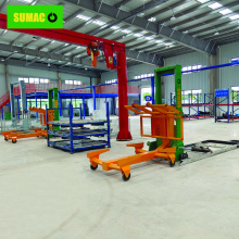 Recycling waste vehicle hydraulic car lifter machine