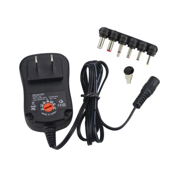 Universal US Plug 12W Adjustable Voltage Power Supply