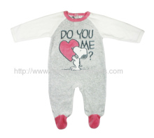 Little Bobdog With Do You Love Me Words Baby Romper?