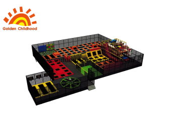 Indoor Fitness Jumping Trampoline park