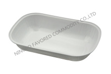 Aluminium foil airline bowl with foil lid