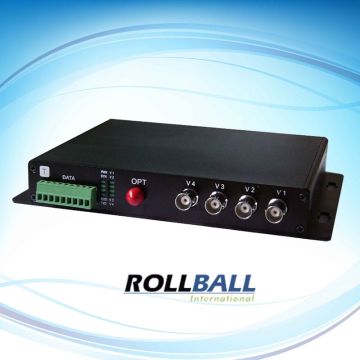 5w Single Terminal 1 Channel Video Fiber Optic Multiplexers Rb-vm01
