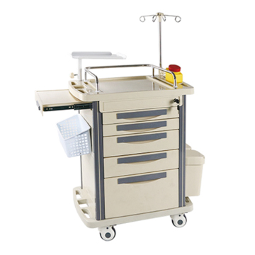 ABS Hospital Emergency Medical Equipment Trolley Cart