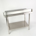 Full 304 Stainless Steel Commercial Kitchen Work Table