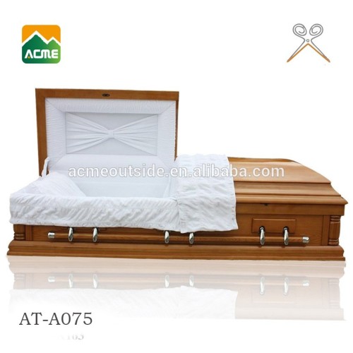 trade assurance supplier reasonable price veneer wood casket