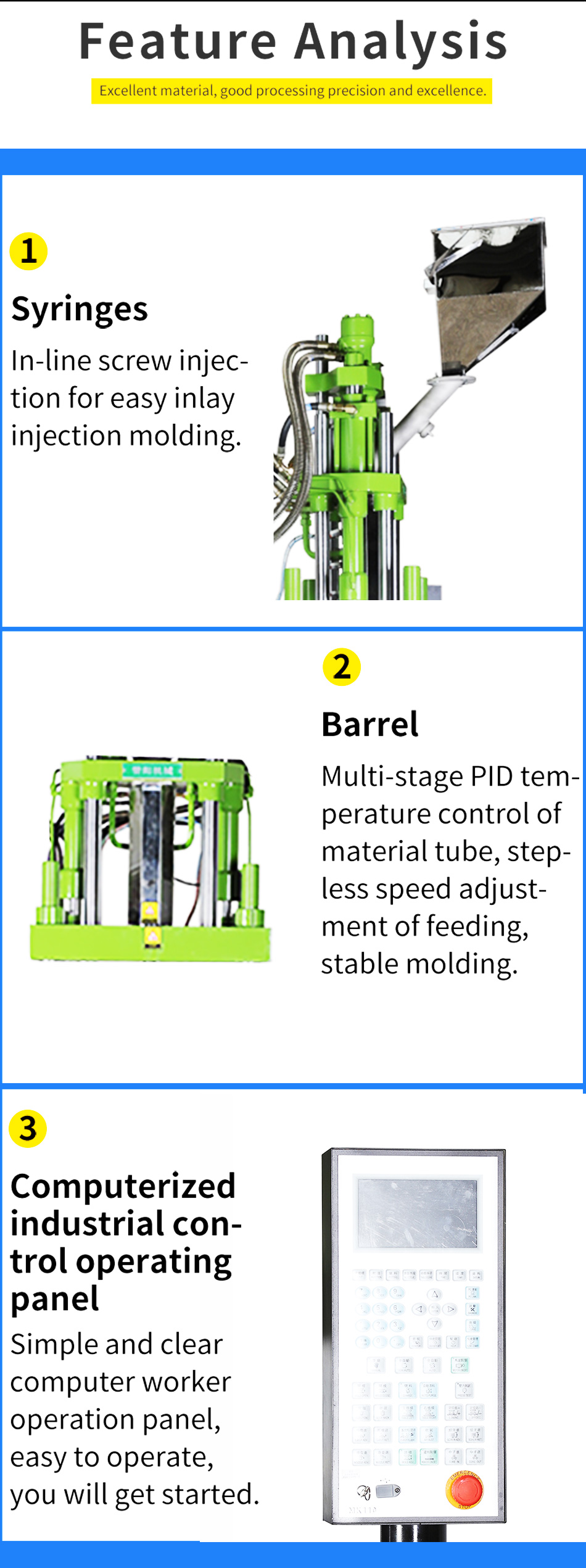 injection molding machine