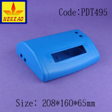 Plastic Desktop Enclosure with metal bracket