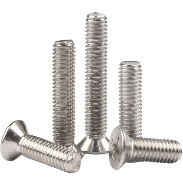 DIN965 Stainless steel Cross recessd countersunk head screw