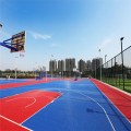 Grid entrelazamiento del piso de deportes al aire libre piso de la cancha al aire libre