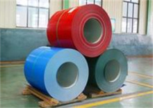 Color coated steel plate