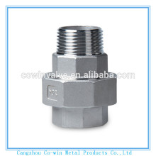 Hebei stainless steel union joint flat pipe fitting