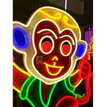 sugar skull neon sign LED