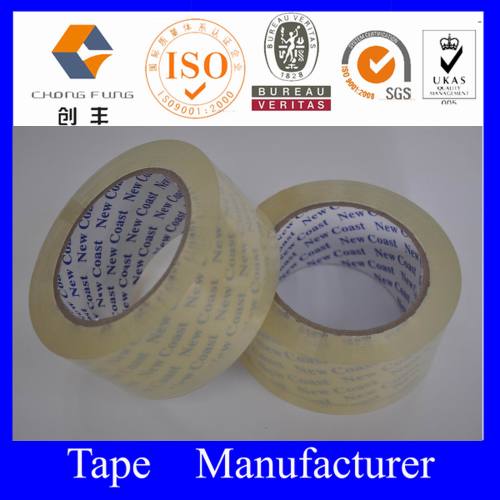 2014 Hot Sale Carton Sealing Clear Transparent Adhesive Tape