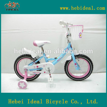 fresh blue painting children bike/stainless steel children bike